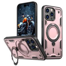 N/A - iPhone 15 Pro Max Skal Plast Militärt Skydd - Roséguld