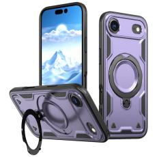 N/A - iPhone Air Skal Plast Militärt Skydd med Ställ - Lila