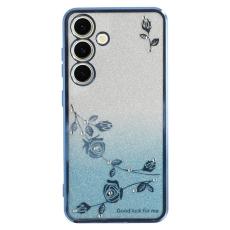 KADEM - KADEM Samsung Galaxy S26 / S26 Pro Skal Blommor TPU Flexibel Gradient - Bl&aring;