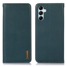 KHAZNEH - KHAZNEH Samsung Galaxy A35 5G Skal &Auml;kta L&auml;der Nappa - Gr&ouml;n