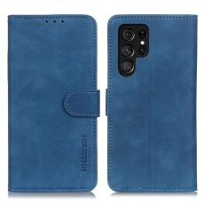 KHAZNEH - KHAZNEH Samsung Galaxy S26 Ultra Mobilskal KonstL&auml;der Retro Textur - Bl&aring;