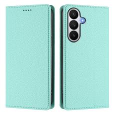OEM - Litchi Samsung Galaxy S26 / S26 Pro Fodral &Auml;kta L&auml;der - Mintgr&ouml;n