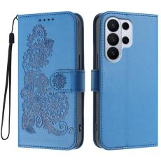 OEM - Mandala Samsung Galaxy S26 Ultra Fodral &Auml;kta L&auml;der - Royal Blue