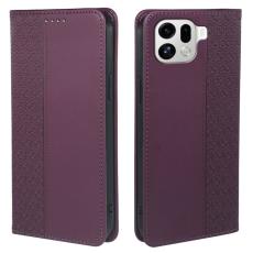 OEM - Oppo Find X9 Pro 5G Fodral &Auml;kta L&auml;der - M&ouml;rklila