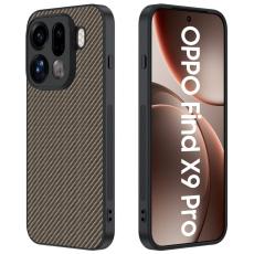 OEM - Oppo Find X9 Pro 5G Fodral &Auml;kta L&auml;der + PC Plast - Guld