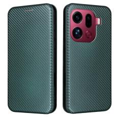 OEM - Oppo Find X9 Pro 5G Fodral Konstl&auml;der - Gr&ouml;n