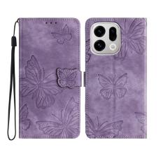 OEM - Oppo Find X9 Pro 5G Fodral Kortfack PU L&auml;der - Lila