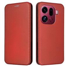 OEM - Oppo Find X9 Pro 5G Fodral PU L&auml;der - Brun