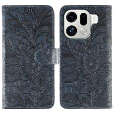 OEM - Oppo Find X9 Pro 5G Fodral PU L&auml;der Flip - M&ouml;rkbl&aring;