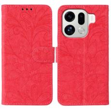 OEM - Oppo Find X9 Pro 5G Fodral PU L&auml;der Flip - R&ouml;d