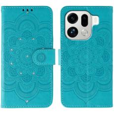 OEM - Oppo Find X9 Pro 5G Fodral PU L&auml;der Mandala M&ouml;nster - Bl&aring;