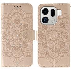 OEM - Oppo Find X9 Pro 5G Fodral PU L&auml;der Mandala M&ouml;nster - Ros&eacute;guld