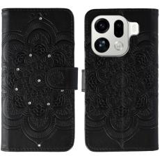OEM - Oppo Find X9 Pro 5G Fodral PU L&auml;der Mandala M&ouml;nster - Svart