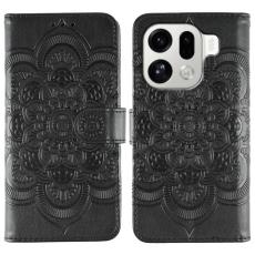 OEM - Oppo Find X9 Pro 5G Fodral PU L&auml;der Mandala - Svart