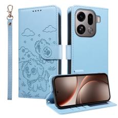 OEM - Oppo Find X9 Pro 5G Fodral PU L&auml;der RFID - Bl&aring;