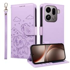 OEM - Oppo Find X9 Pro 5G Fodral PU L&auml;der RFID Skydd - Lila