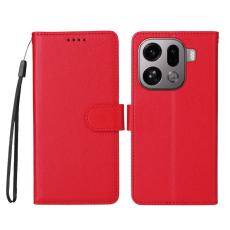 OEM - Oppo Find X9 Pro 5G Fodral PU L&auml;der RFID Skydd - R&ouml;d