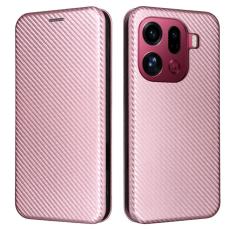 OEM - Oppo Find X9 Pro 5G Fodral PU L&auml;der - Ros&eacute;guld