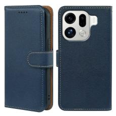 OEM - Oppo Find X9 Pro 5G Fodral RFID Skydd Konstl&auml;der - Bl&aring;