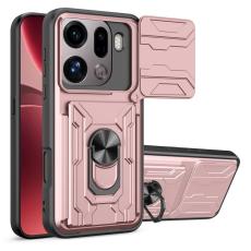 OEM - Oppo Find X9 Pro 5G Kickstand Skal Plast - Ros&eacute;guld