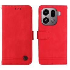 OEM - Oppo Find X9 Pro 5G Kortfack Fodral &Auml;kta L&auml;der - R&ouml;d