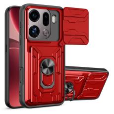 OEM - Oppo Find X9 Pro 5G Skal Plast Kickstand - R&ouml;d