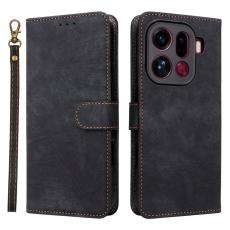 OEM - Oppo Find X9 Pro 5G St&auml;ll Fodral PU L&auml;der RFID Skydd - Svart