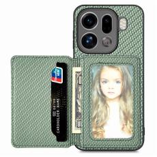 OEM - Oppo Find X9 Pro Fodral &Auml;kta L&auml;der RFID Skydd - Gr&ouml;n