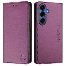 OEM - RINACASIS Samsung Galaxy S26+ Pl&aring;nboksfodral Konstl&auml;der RFID Skydd - Lila