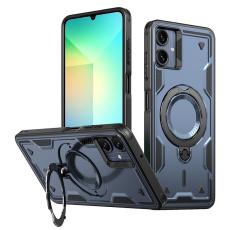 N/A - Samsung Galaxy A06 4G Skal Plast Militärskydd Kickstand - Blå