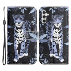 OEM - Samsung Galaxy A35 5G Fodral 3D M&ouml;nster Konstl&auml;der - Leopard