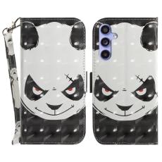 OEM - Samsung Galaxy A35 5G Fodral 3D M&ouml;nstertryck - Arg Panda