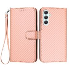 OEM - Samsung Galaxy A35 5G Fodral &Auml;kta L&auml;der - Rosa