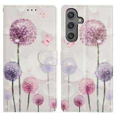 OEM - Samsung Galaxy A35 5G Fodral PU L&auml;der Flip Cover - Dandelion