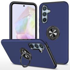 OEM - Samsung Galaxy A35 5G Skal Plast Skydd med St&auml;ll - Bl&aring;