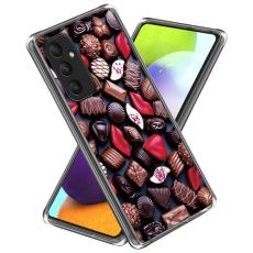 OEM - Samsung Galaxy A35 5G Skal Soft TPU M&ouml;nstertryck - Kreativa Choklad