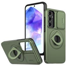 OEM - Samsung Galaxy A35 5G Skal TPU+PC Telefon Skydd - Gr&ouml;n