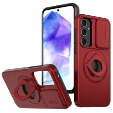 OEM - Samsung Galaxy A35 5G Skal TPU+PC Telefon Skydd - R&ouml;d