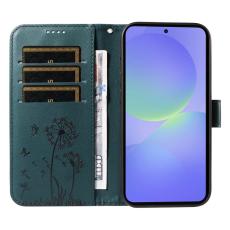 OEM - Samsung Galaxy A37 Pl&aring;nboksfodral Konstl&auml;der Dandelion - Bl&aring;