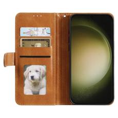 OEM - Samsung Galaxy A37 Fodral PU L&auml;der Anti-Fall - Brun