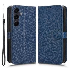 OEM - Samsung Galaxy A55 5G Pl&aring;nboksfodral Prickm&ouml;nster Konstl&auml;der - Bl&aring;