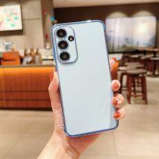 OEM - Samsung Galaxy A55 5G Skal Electroplaterad Design Mjuk TPU - Bl&aring;