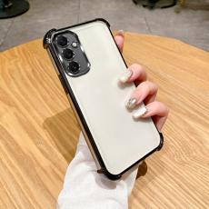 OEM - Samsung Galaxy A55 5G Skal F&ouml;rst&auml;rkta H&ouml;rn TPU Transparent - Svart