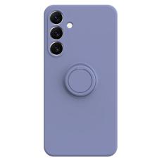 OEM - Samsung Galaxy A55 5G Skal Gummibel&auml;ggning TPU - Lavendelgr&aring;