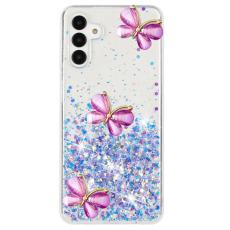 OEM - Samsung Galaxy A55 5G Skal Luminous TPU - Lumin&ouml;s Lila