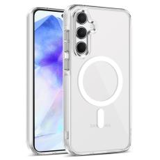 OEM - Samsung Galaxy A55 5G Skal Magnetiskt TPU+PC Klar - Transparent