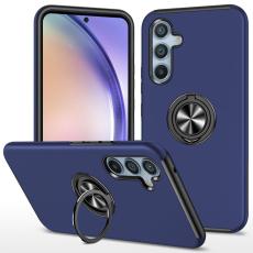 OEM - Samsung Galaxy A55 5G Skal Slim-Fit PC+TPU Med St&auml;ll - Bl&aring;