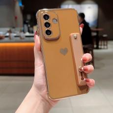 OEM - Samsung Galaxy A55 5G Skal TPU Electropl&auml;terad Kantskydd - &Ouml;ken Guld