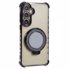 OEM - Samsung Galaxy A55 5G Skal TPU Electroplating - Svart