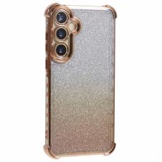 OEM - Samsung Galaxy A55 5G Skal TPU Glitter Gradient - Guld
